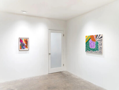 Franziska Goes, Seeds and circles, exhibition view. Courtesy of Moskowitz Bayse