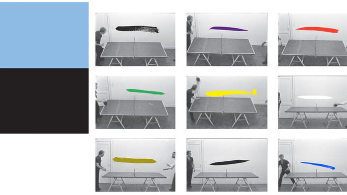 Ping-Pong Revisited, Philippe Van Snick, 2017. 