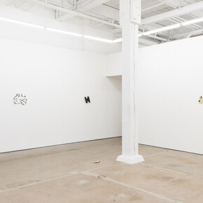 Noriko Kawana, On a very quiet morning, on the same piece of toast, exhibition view. Courtesy of Adams and Ollman