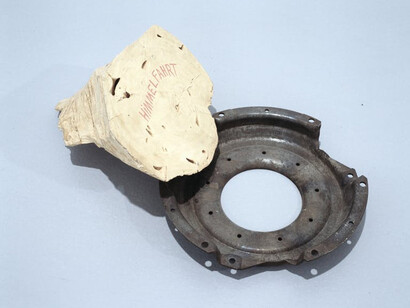 Himmelfahrt [Ascension], Jimmie Durham, 1992. Courtesy of M HKA 