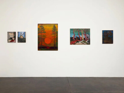 Various artists, Field trip: a landscape show, exhibition view. Courtesy of smoke the moon