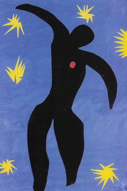 "Icaro", Henry Matisse, olio su tela, 1944