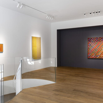 Artistes divers, Moving colors, vue de l'exposition. Avec l'aimable autorisation de la Galerie Tornabuoni Art