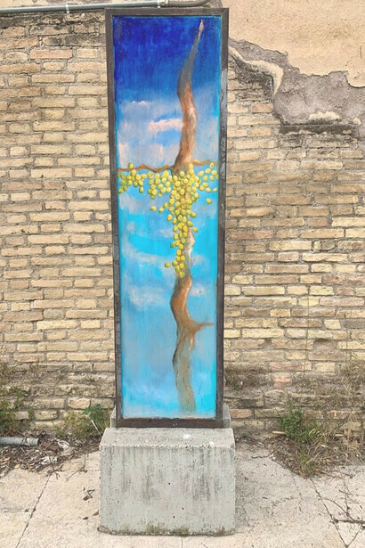 Corrado Veneziano, L’uva,  le infinite varietà, "Le Georgiche", Isola Tiberina, Roma