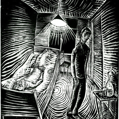 I. Epper, Kranzenzimmer, 1917