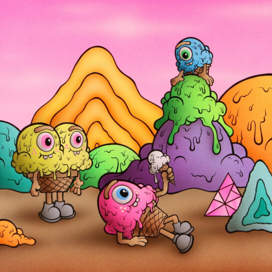 Something Melty This Way Comes. Courtesy of StolenSpace Gallery