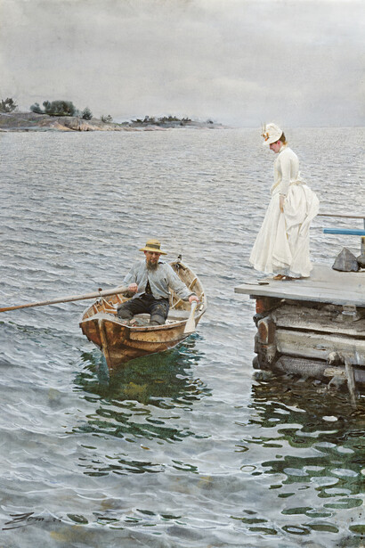 Anders Zorn, Sommerfrische, 1886. Mit freundlicher genehmigung der Hamburger Kunsthalle