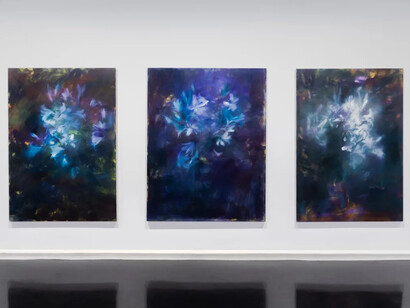 Jake Wood-Evans, Nocturne, exhibition view. Courtesy of Unit Gallery