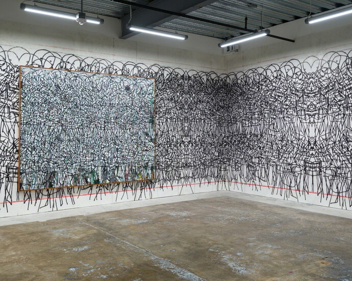 Noah, Exhibition view. Courtesy of Ever Gold 