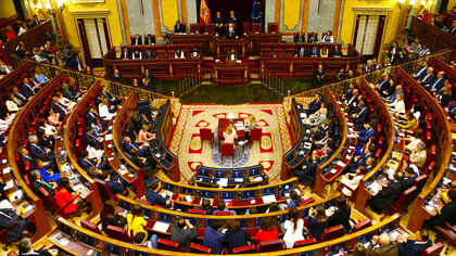 Salón de Plenos del Congreso de los Diputados