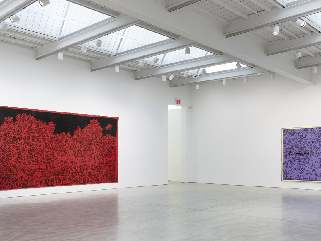 Keith Haring, Installation image © Keith Haring Foundation. Courtesy Skarstedt, New York