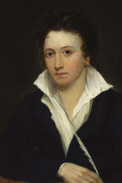 Alfred Clint, Percy Bysshe Shelley, olio su tela, 1819, National Portrait Gallery, Londra, UK