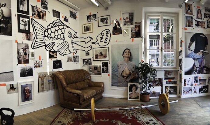 Dido Fontana, Palestra, Exhibition view, 2015, Stay Strong (Z), Boccanera Gallery