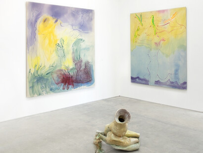 Chelsea Culprit, Asherah grove, exhibition view. Courtesy of Moran Moran