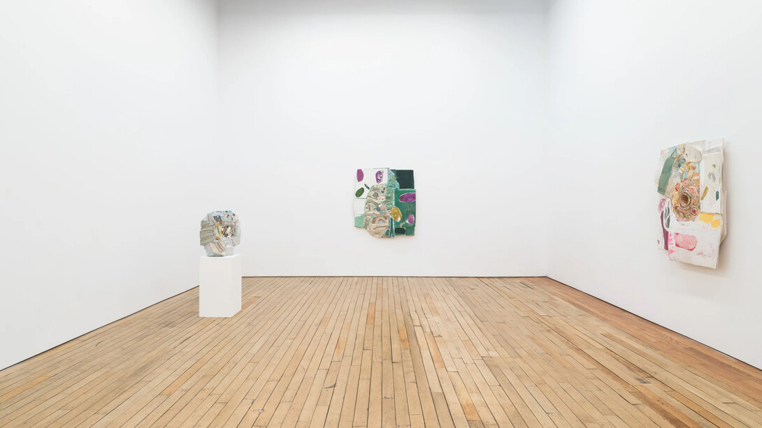 Hilary Harnischfeger, Songs for clouds, exhibition view. Courtesy of Uffner & Liu