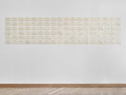 Hendl Helen Mirra, 108 postkartlz, 2025. Courtesy of Galerie Nordenhake