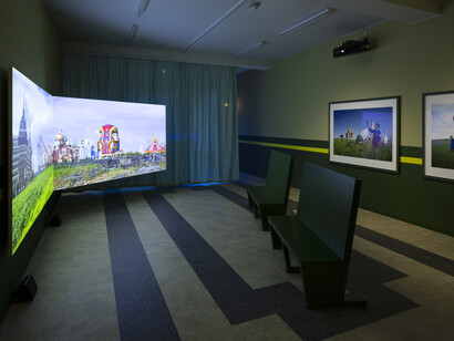 Cao Fei, Duotopia, installation view, Sprüth Magers, Berlin, April 29–August 19, 2023.
Photo by Timo Ohler. Courtesy of the artist and Sprüth Magers, Berlin