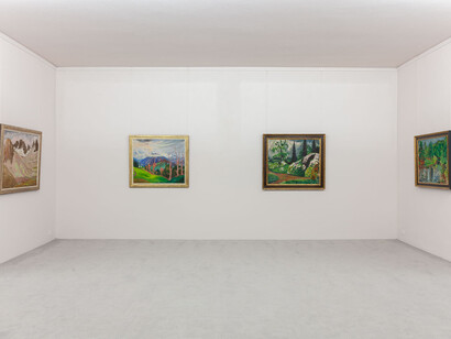 Various artists, Expressive! Expressionist paintings of the first and second generation, exhibition view. Courtesy of Galerie Henze & Ketterer