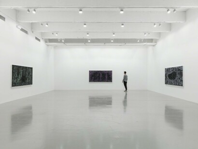 Jack Whitten, Exhibition view. Courtesy of Hauser & Wirth