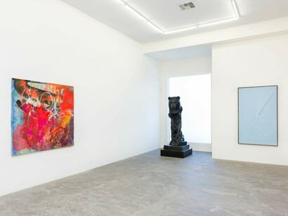 I love L.A, Exhibition view. Courtesy of Praz-Delavallade