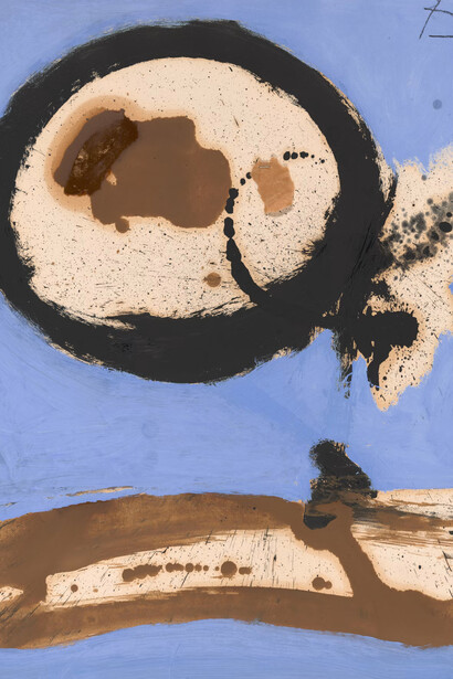 Robert Motherwell, The mediterranean sky (detail), 1961. Courtesy of the Art Institute of Chicago