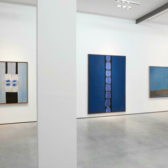 José Guerrero, Exhibition view. Courtesy of Galería Cayón