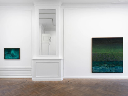 Various artist, Swimming, exhibition view. Courtesy of GRIMM