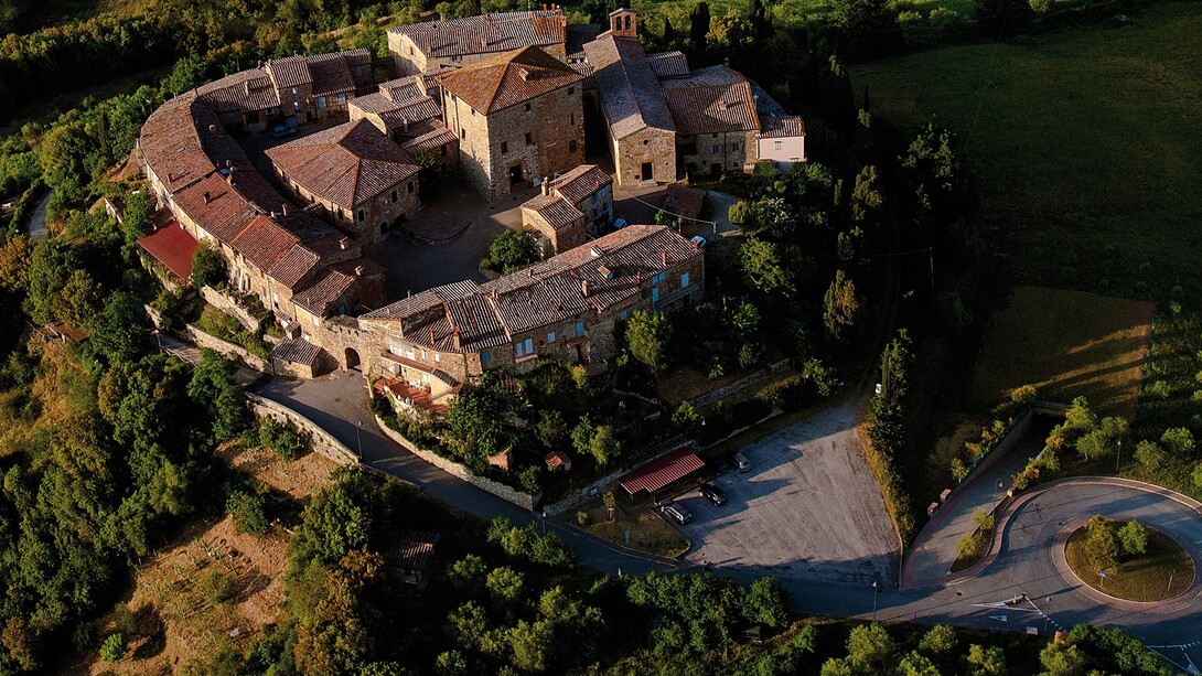 Toscana. Castillo de Murlo. Foto: Fabio Cappelli