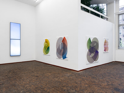 Thomas Trum, Acrobatic attempts, exhibition view. Courtesy of Gerhard Hofland