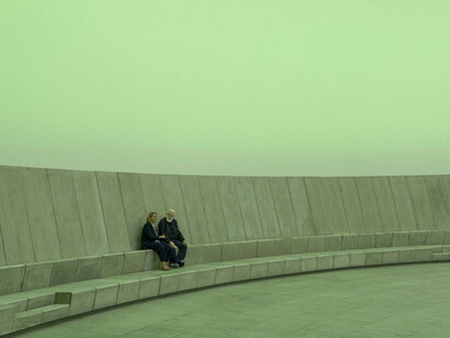 James Turrell, As seen below, exhibition view. Courtesy of ARoS
