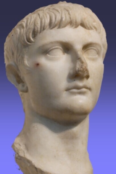 Busto di Germanico, Museo nazionale romano di palazzo Massimo, Roma, Italia