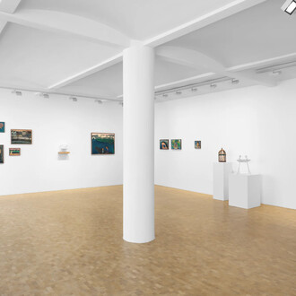 Masao Nakahara, Floating through time, exhibition view. Courtesy of Pippy Houldsworth Gallery
