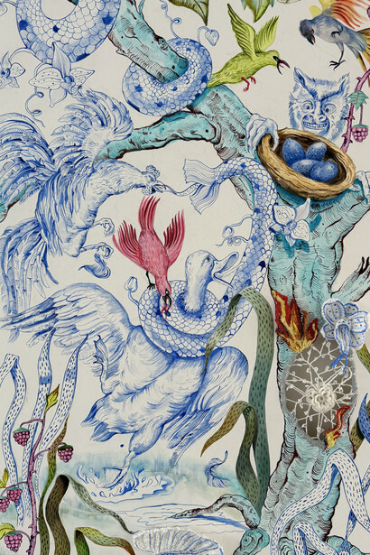 Justyna Kisielewicz, Zone of interest II (detail). Courtesy of La Cometa Gallery