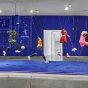 Nike. Form follows motion, exhibition view. Courtesy of Vitra Design Museum