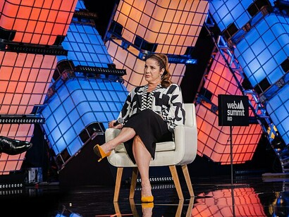 Christiane Pelajo, CNBC Brasil; Center Stage; Riocentro; Web Summit Rio 2024, Brazil