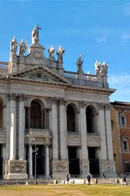 Roma, Basilica di San Giovanni in Laterano, Facciata principale, ph. Anastasia Maria Luciani