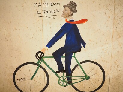 La storia in bicicletta - Foto Valeria Nonni  - Totò