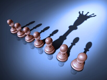 Un líder entre su equipo