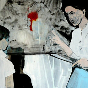 Ilona Szalay, Stain (detail)