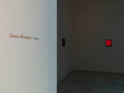 Louise Bourgeois. Holograms, Exhibition view. Courtesy of Cheim & Read