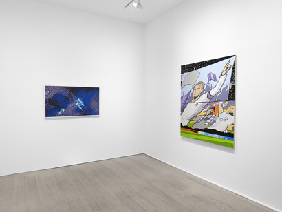 Brian Alfred, Plus ultra, exhibition view. Courtesy of Miles McEnery Gallery