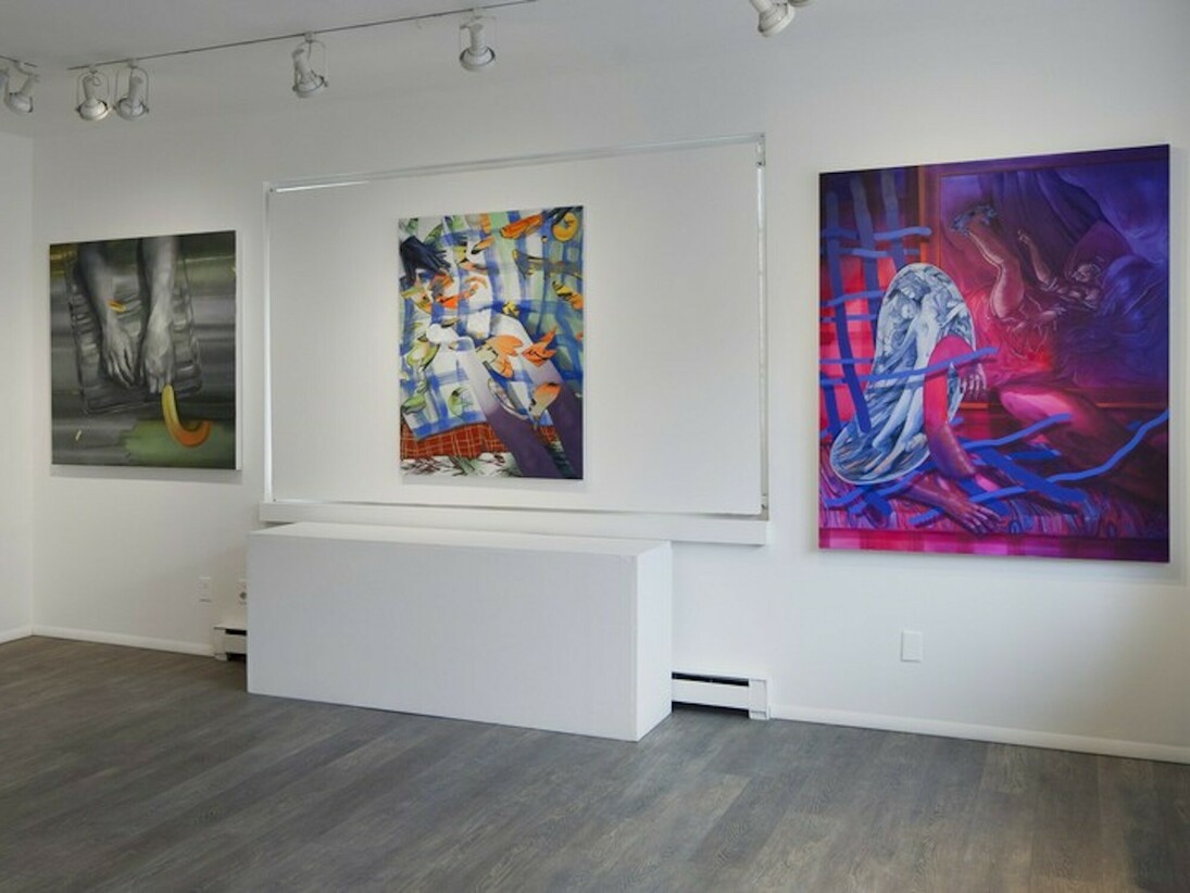 Deceptive Spaces, Exhibition view. Courtesy of Roman Fine Art