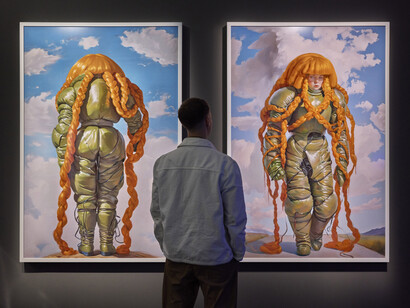 Various artists, The world through AI, exhibition view. Courtesy of SCHIRN