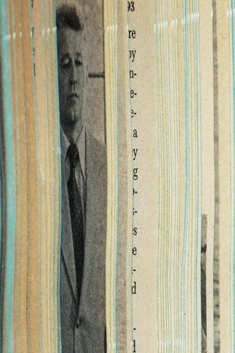 Erica Baum, Jaws, 2008. Inkjet print, image: 47 x 41.6 cm; sheet: 55.9 x 43.2 cm, edition 2/6. Solomon R. Guggenheim Museum, New York, Purchased with funds contributed by Kimberly and Aaron Tighe, 2011.48 © Erica Baum