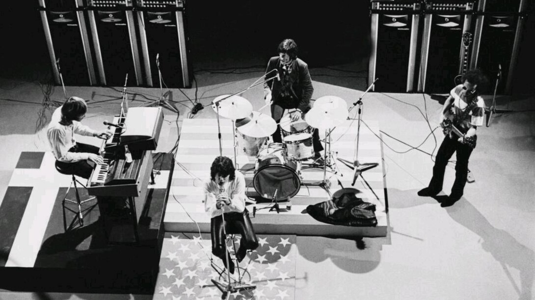 The Doors durante un concerto a Copenhagen nel 1968