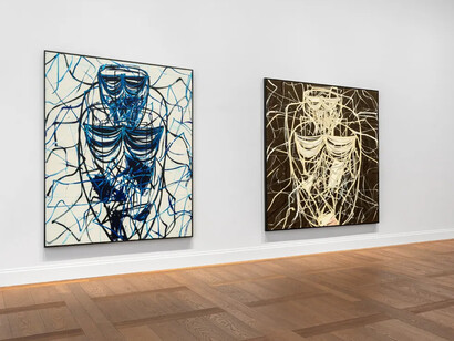 Rashid Johnson, Anima, exhibition view. Courtesy of Hauser & Wirth