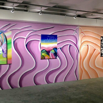 Mermaids in the Basement. Courtesy of Castor Gallery