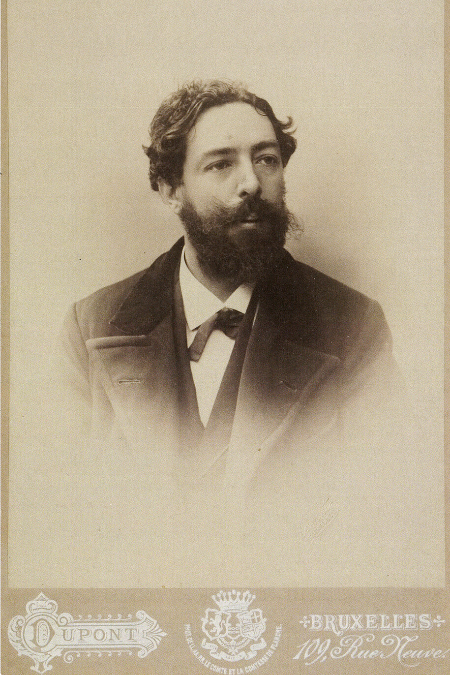 Dupont. James Ensor in 1887. Collection of Patrick Florizoone.