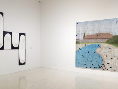 Various artists, The riddle of the sphinx and other mysteries, part II, exhibition view. Courtesy of NSU Museum of Art