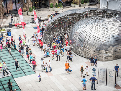 Orbit Pavilion. Courtesy of The Huntington 